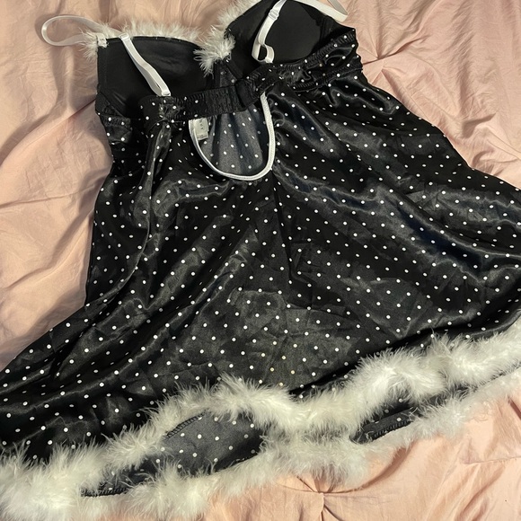 1950s style polka dot babydoll - Picture 3 of 4